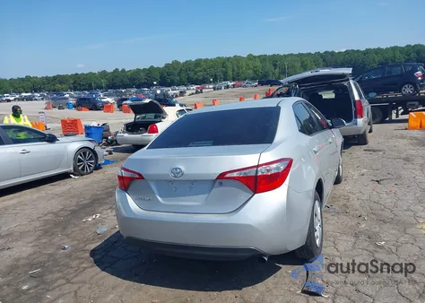 2016 Toyota Corolla L z USA, uszkodzony, nr VIN 2T1BURHE5GC630954